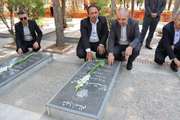 مزار مطهر شهدای والامقام ارومیه گلباران و عطرافشانی شد